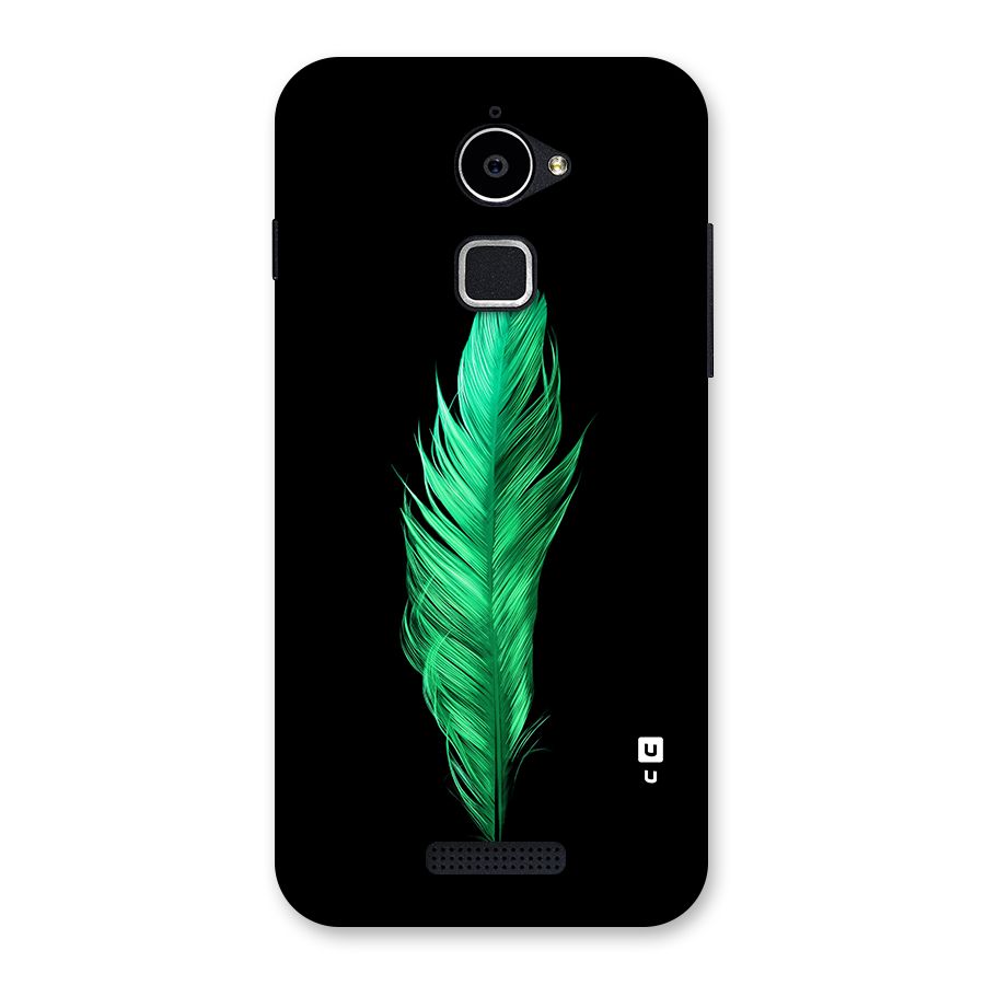 Beautiful Green Feather Back Case for Coolpad Note 3 Lite