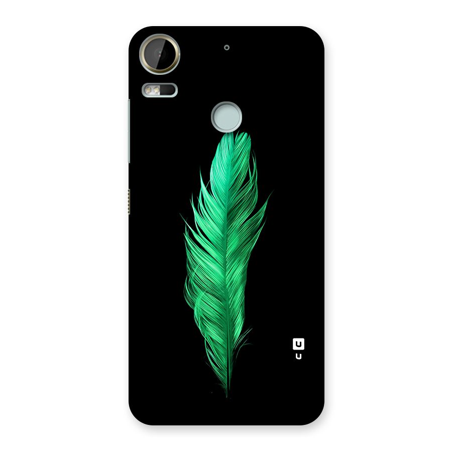 Beautiful Green Feather Back Case for Desire 10 Pro