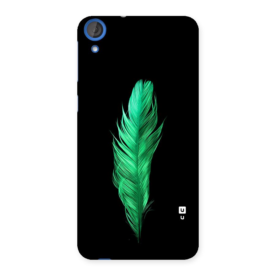 Beautiful Green Feather Back Case for Desire 820