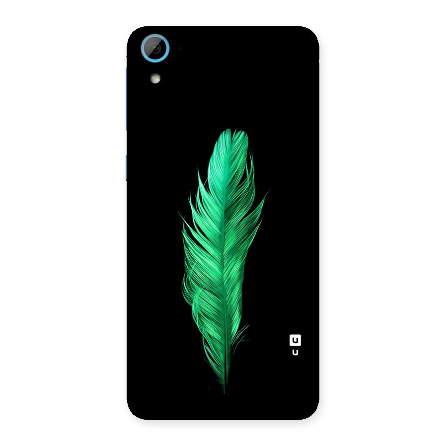Beautiful Green Feather Back Case for Desire 826