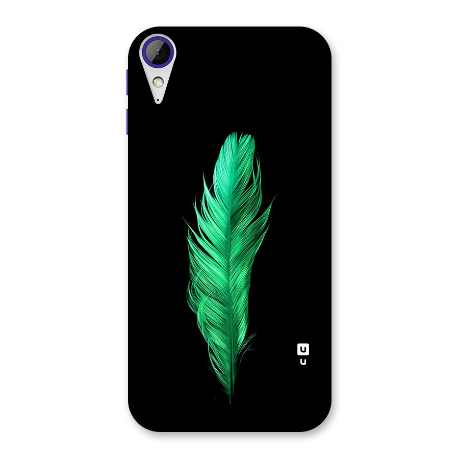 Beautiful Green Feather Back Case for Desire 830