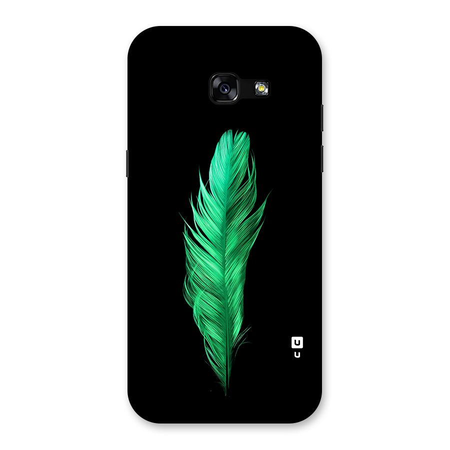 Beautiful Green Feather Back Case for Galaxy A5 2017