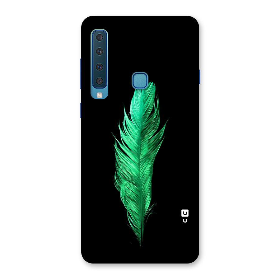 Beautiful Green Feather Back Case for Galaxy A9 (2018)