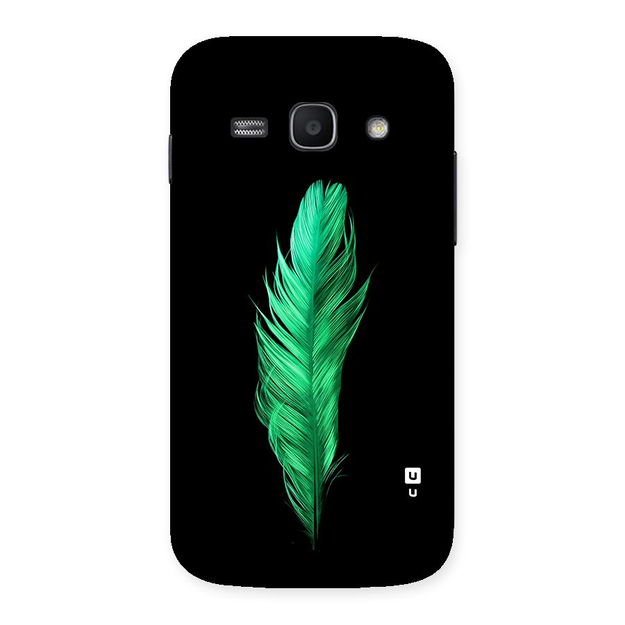 Beautiful Green Feather Back Case for Galaxy Ace3