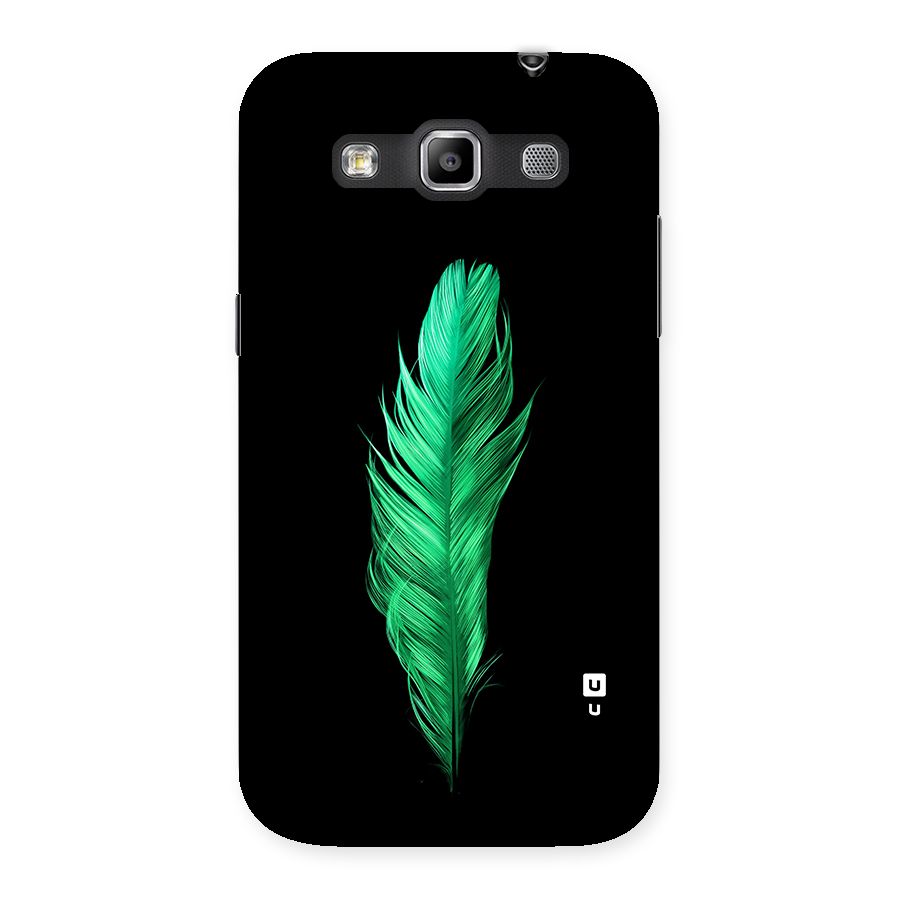 Beautiful Green Feather Back Case for Galaxy Grand Quattro