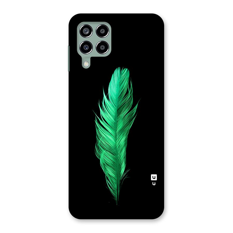 Beautiful Green Feather Back Case for Galaxy M33