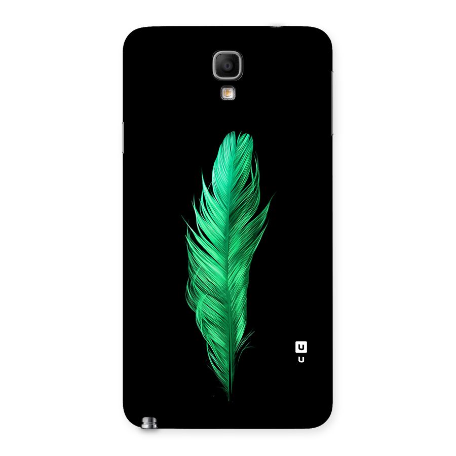 Beautiful Green Feather Back Case for Galaxy Note 3 Neo