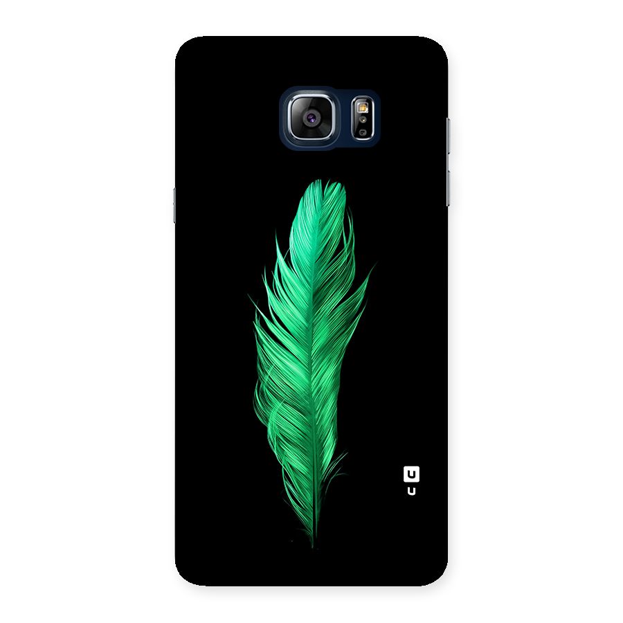 Beautiful Green Feather Back Case for Galaxy Note 5