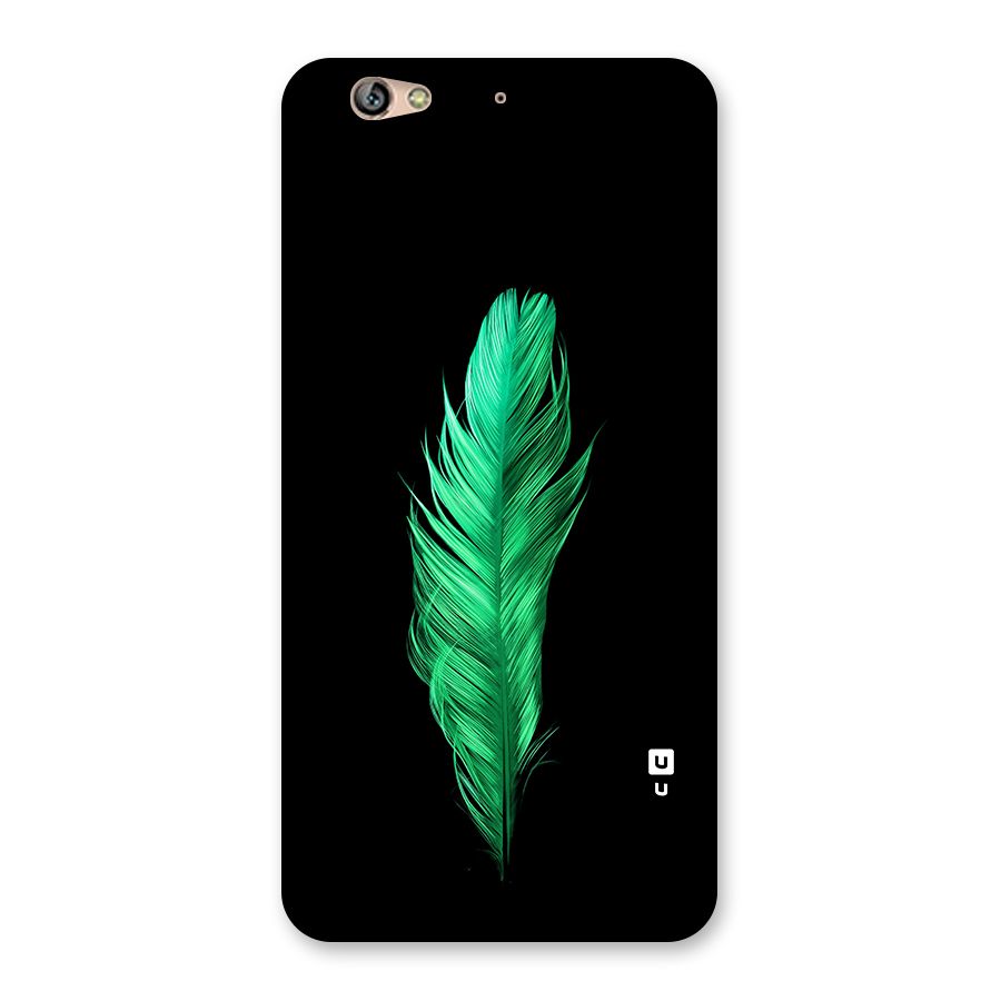 Beautiful Green Feather Back Case for Gionee S6