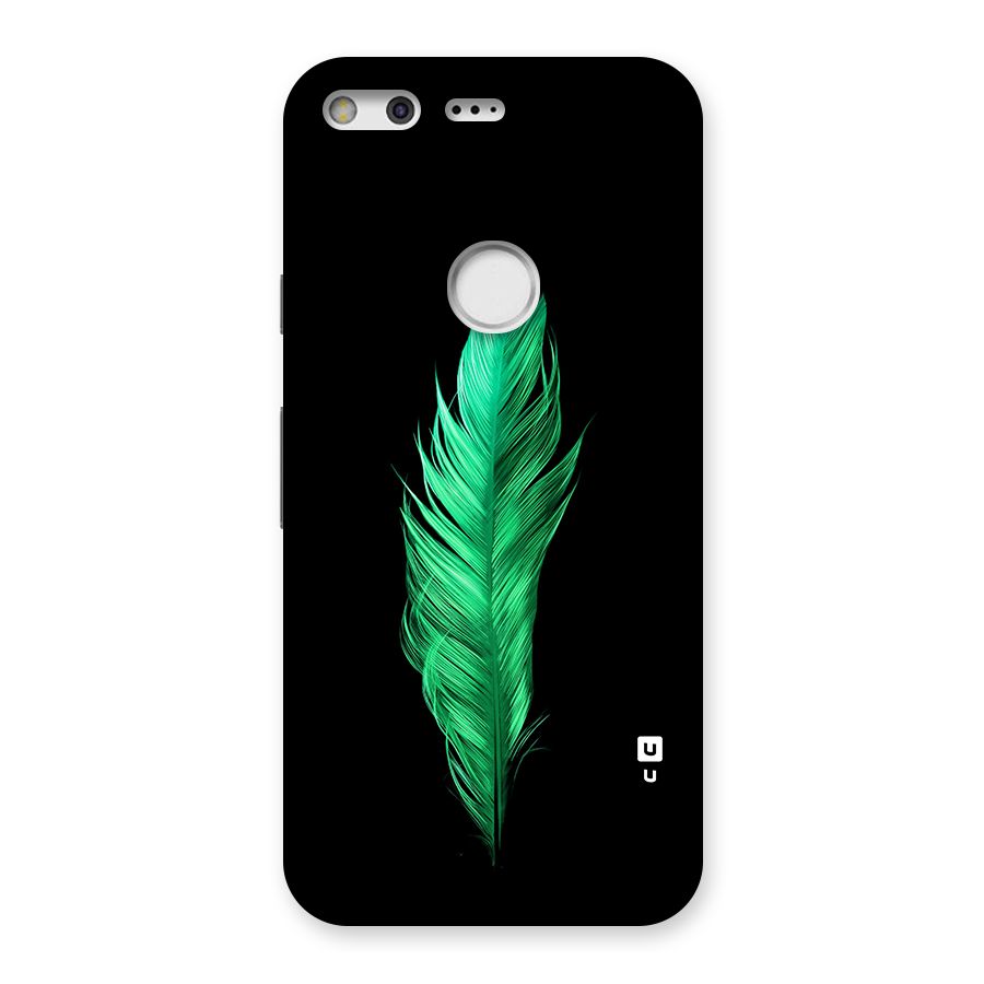 Beautiful Green Feather Back Case for Google Pixel