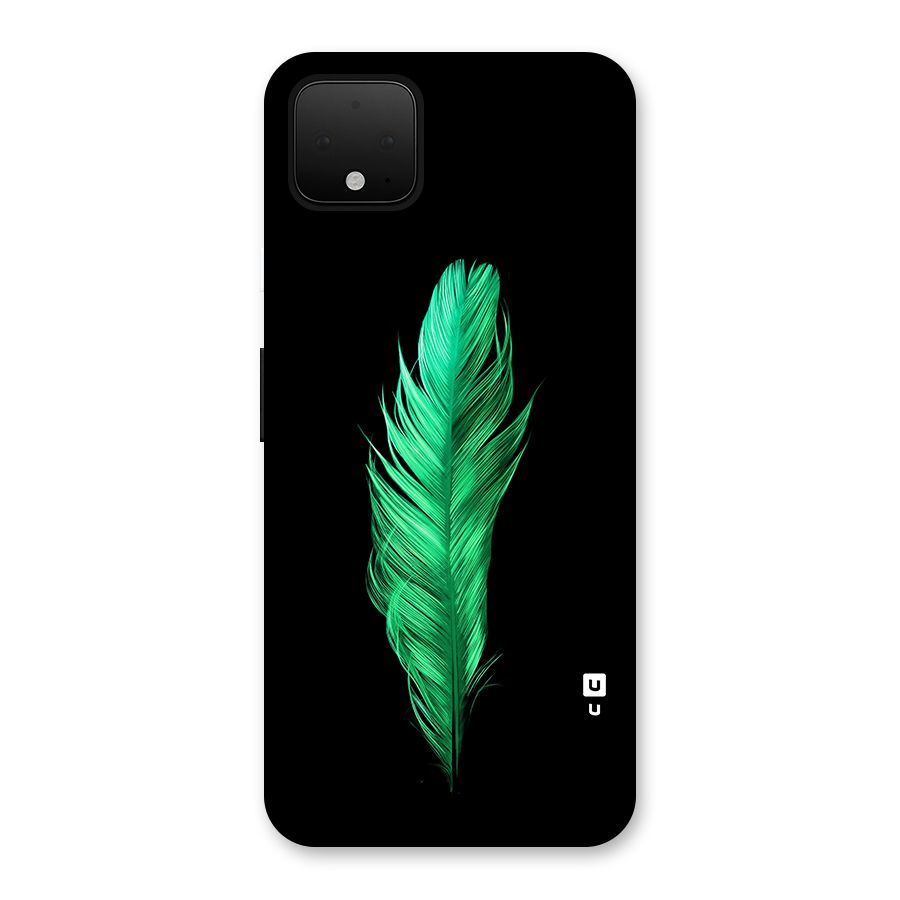 Beautiful Green Feather Back Case for Google Pixel 4 XL