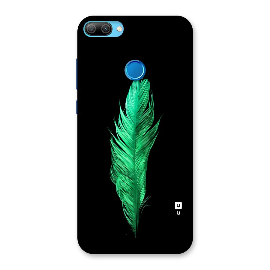 Beautiful Green Feather Back Case for Honor 9N