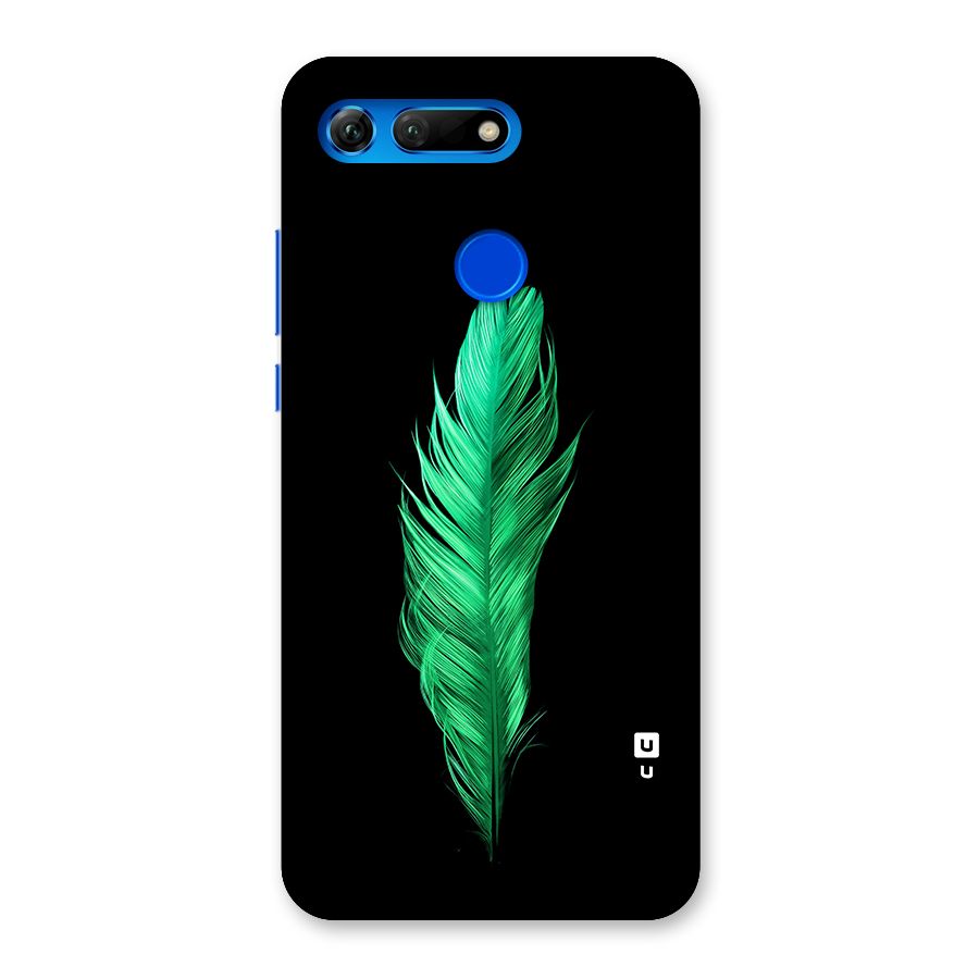 Beautiful Green Feather Back Case for Honor View 20