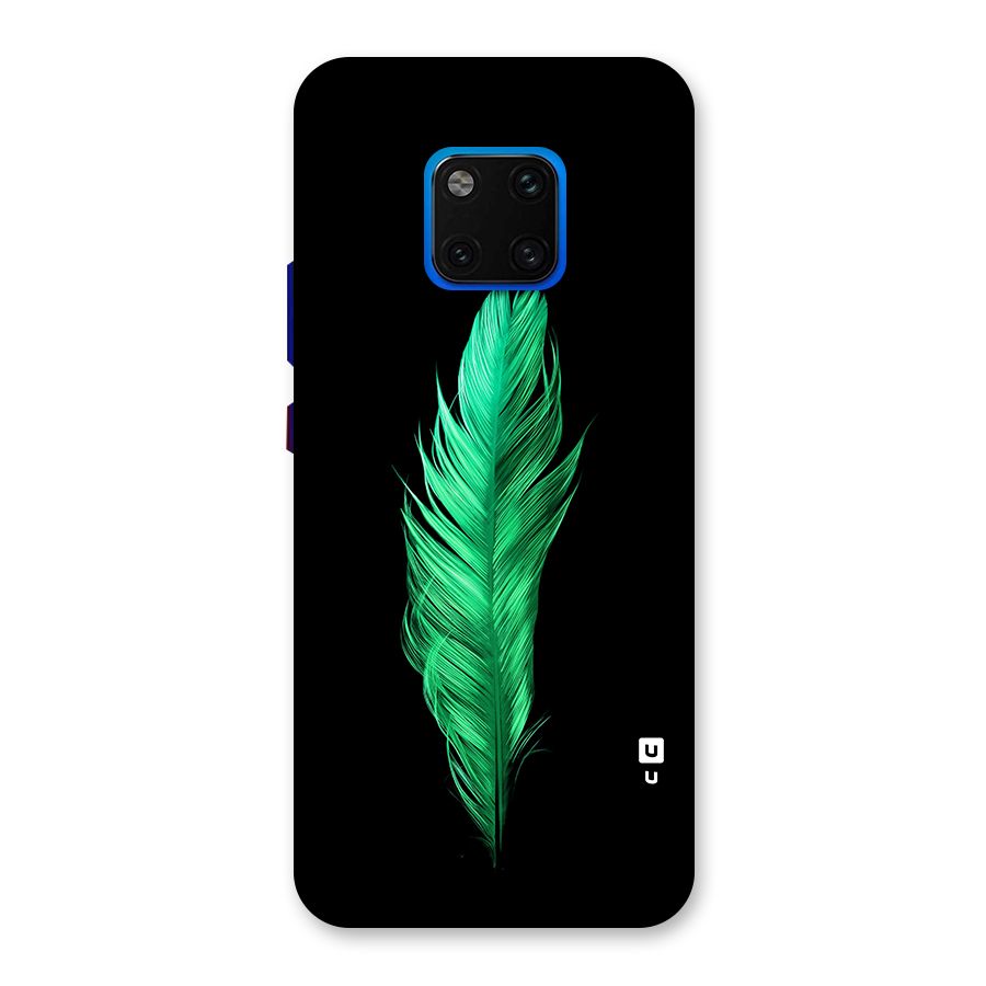 Beautiful Green Feather Back Case for Huawei Mate 20 Pro