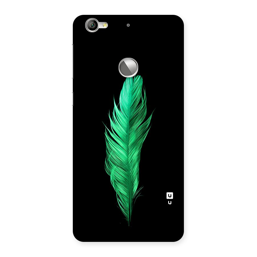 Beautiful Green Feather Back Case for Le 1S
