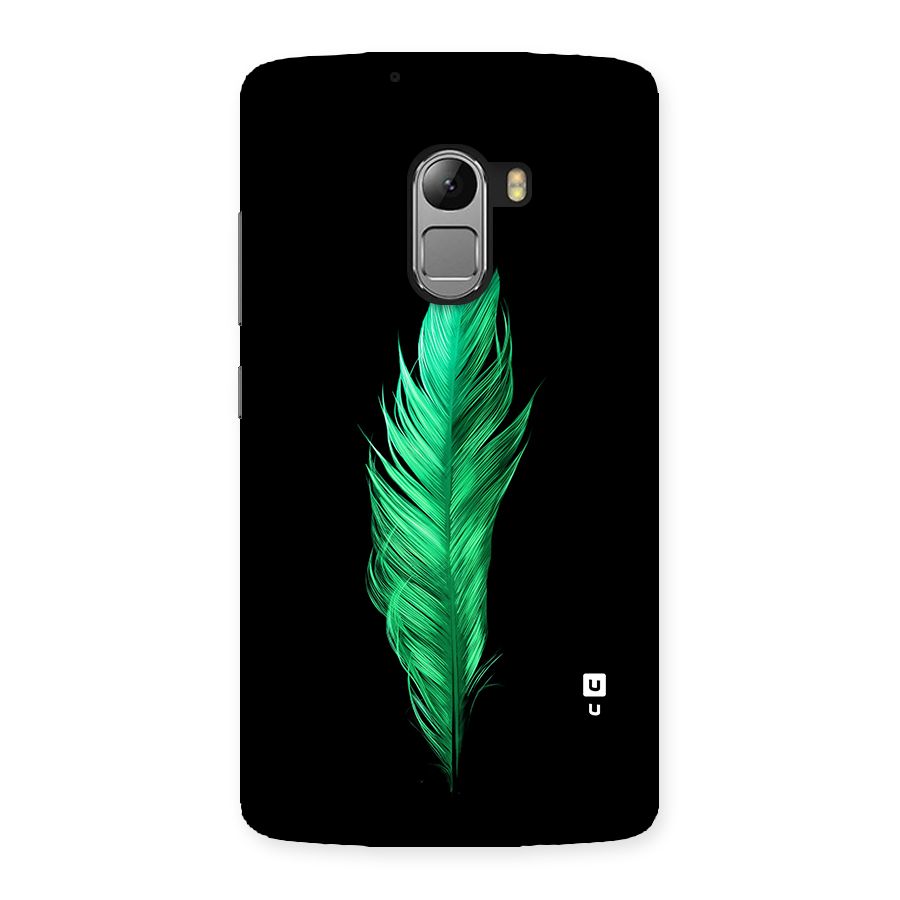 Beautiful Green Feather Back Case for Lenovo K4 Note