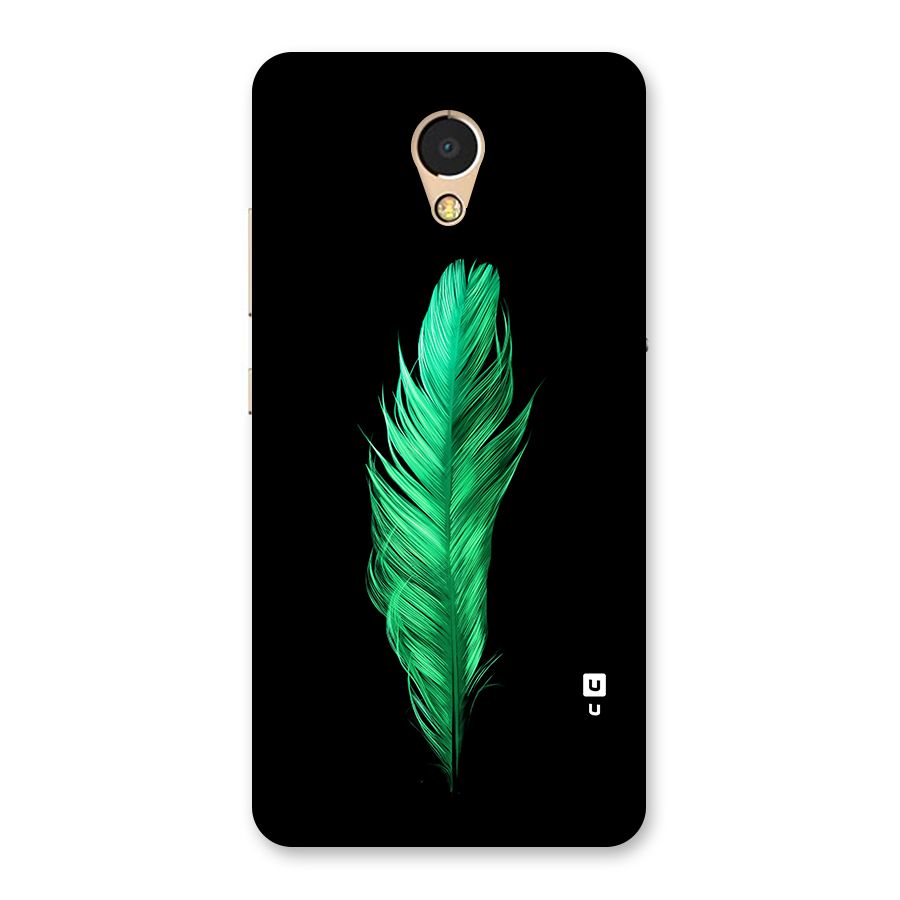 Beautiful Green Feather Back Case for Lenovo P2