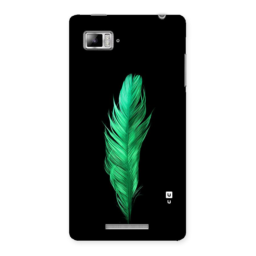 Beautiful Green Feather Back Case for Lenovo Vibe Z K910