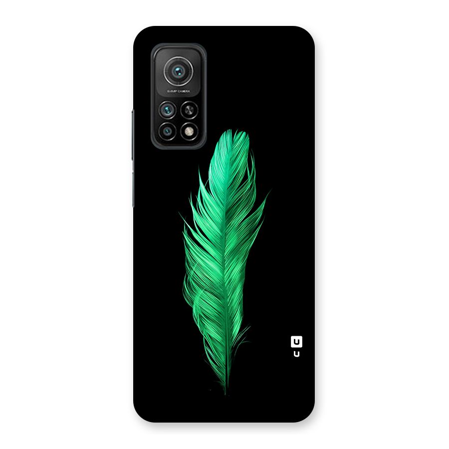 Beautiful Green Feather Back Case for Mi 10T 5G