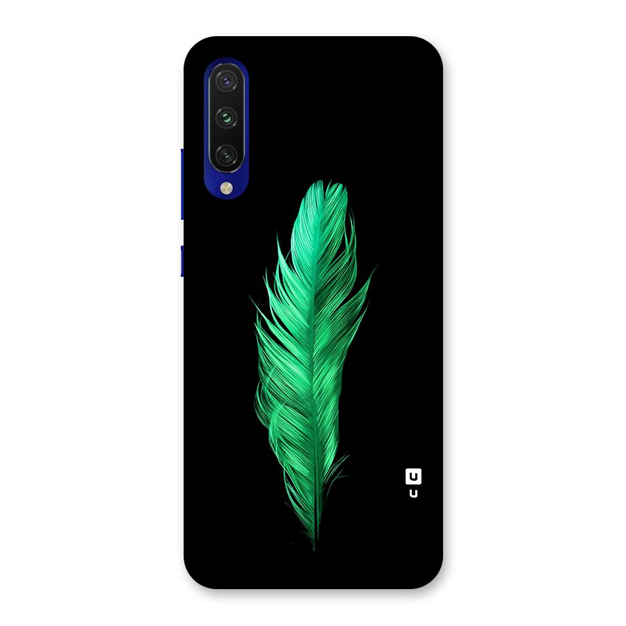 Beautiful Green Feather Back Case for Mi A3