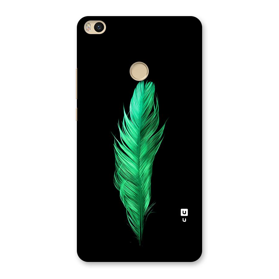 Beautiful Green Feather Back Case for Mi Max 2