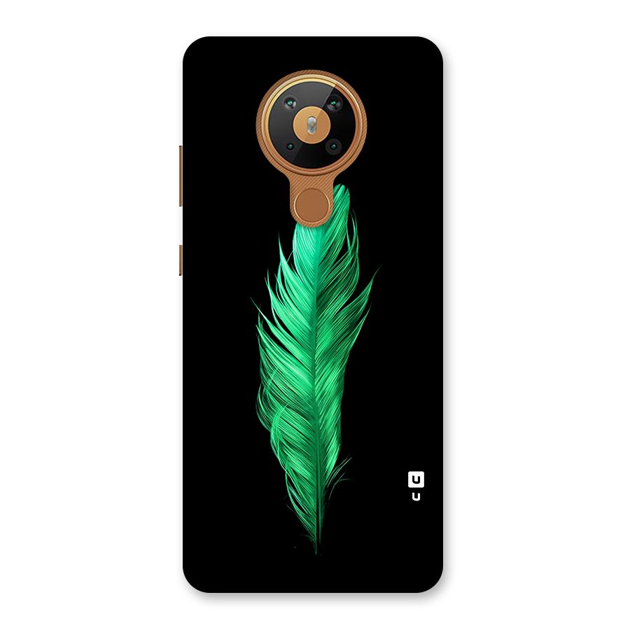Beautiful Green Feather Back Case for Nokia 5.3