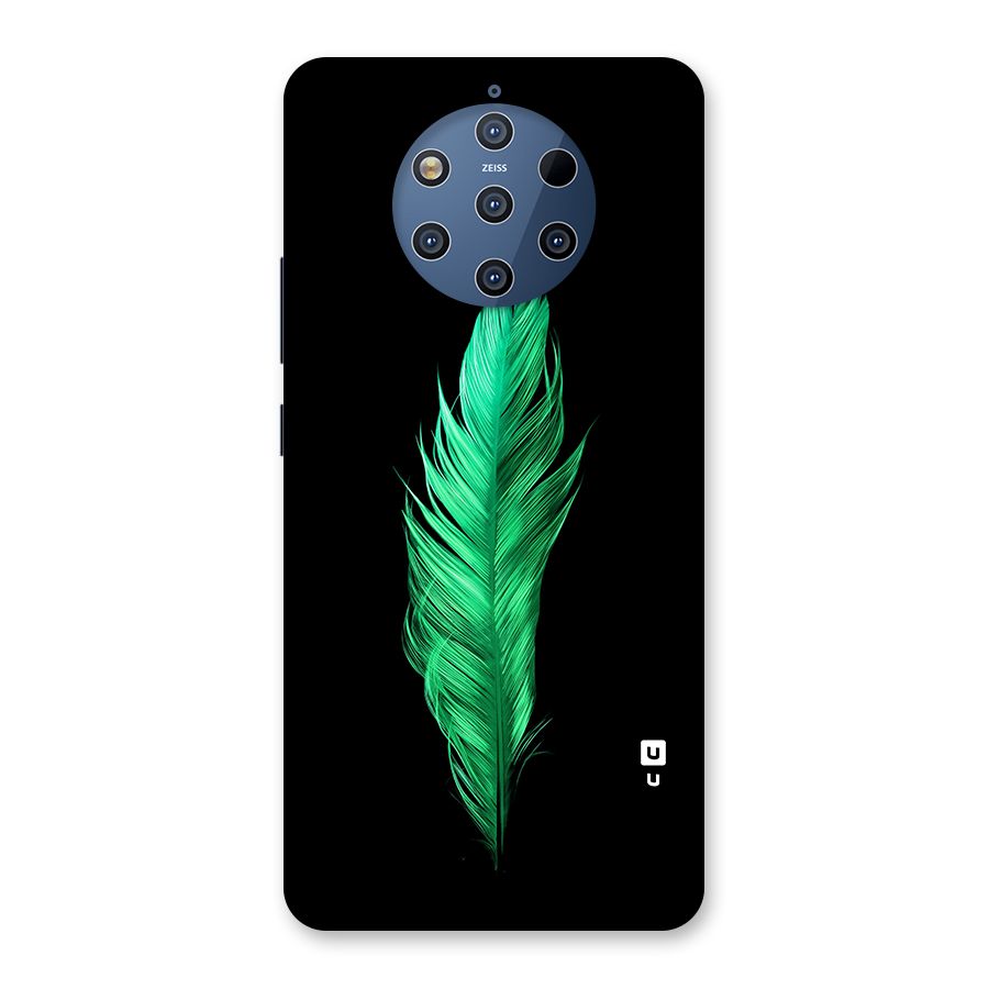 Beautiful Green Feather Back Case for Nokia 9 PureView