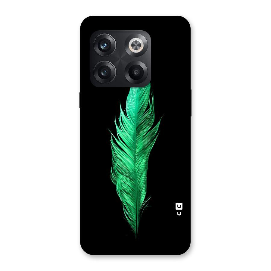 Beautiful Green Feather Back Case for OnePlus 10T