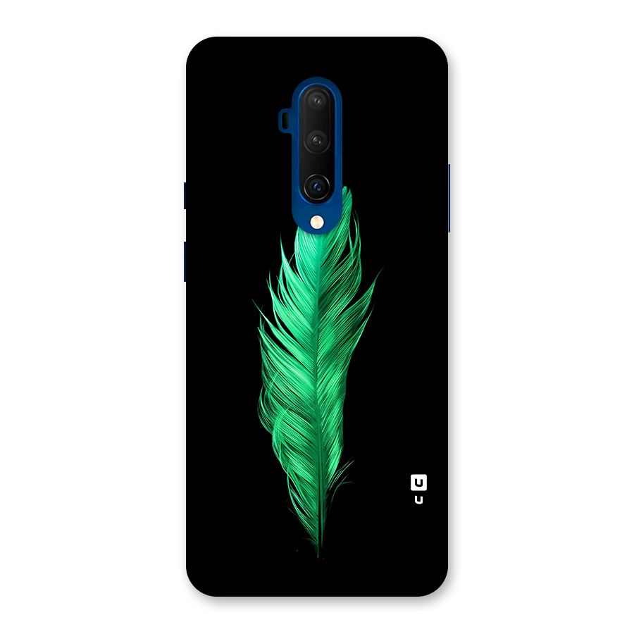 Beautiful Green Feather Back Case for OnePlus 7T Pro