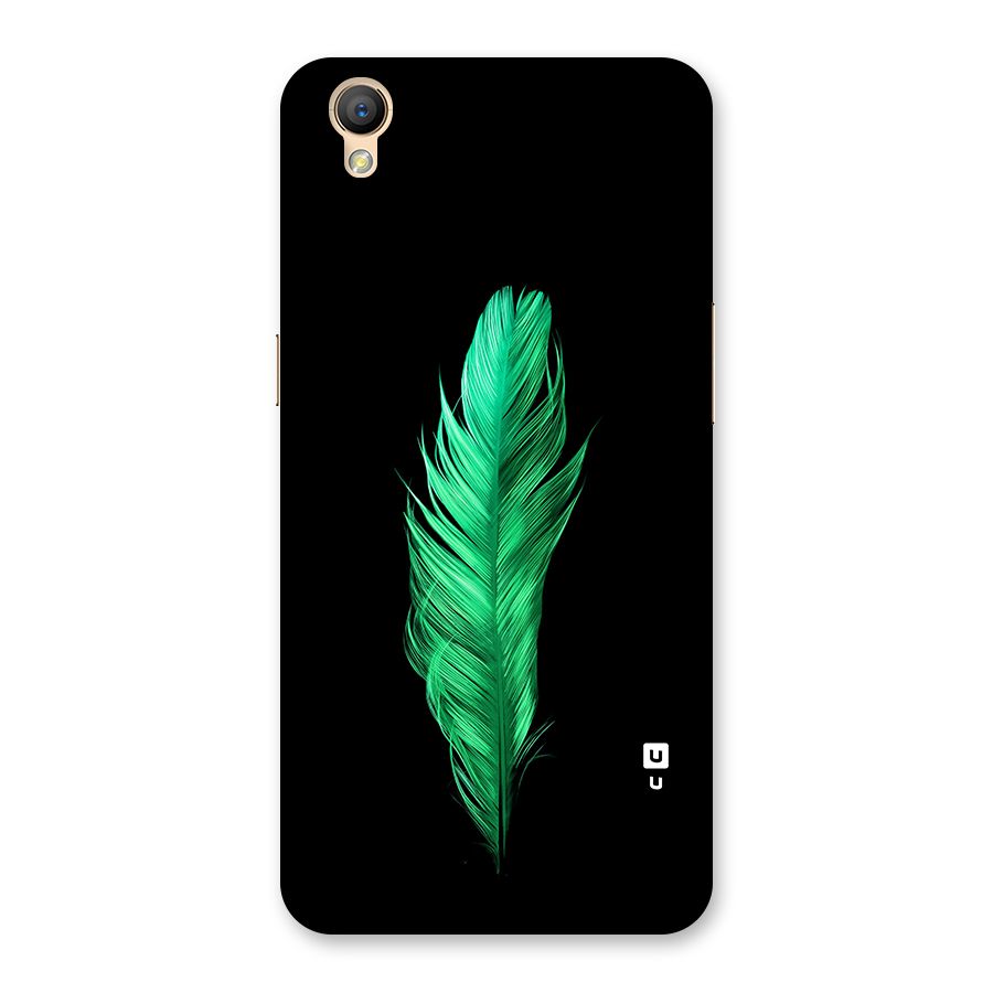 Beautiful Green Feather Back Case for Oppo A37