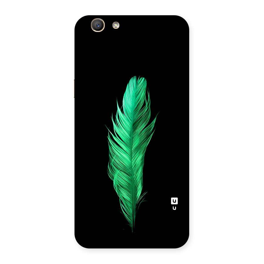 Beautiful Green Feather Back Case for Oppo A59