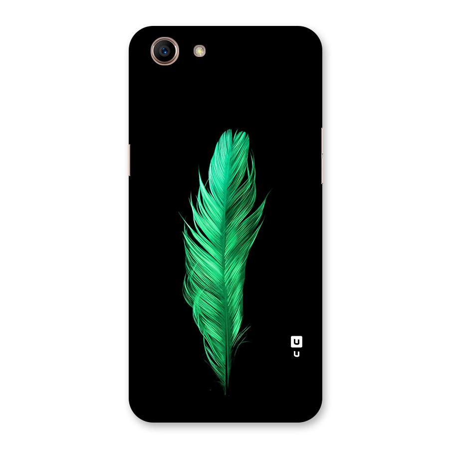 Beautiful Green Feather Back Case for Oppo A83 (2018)