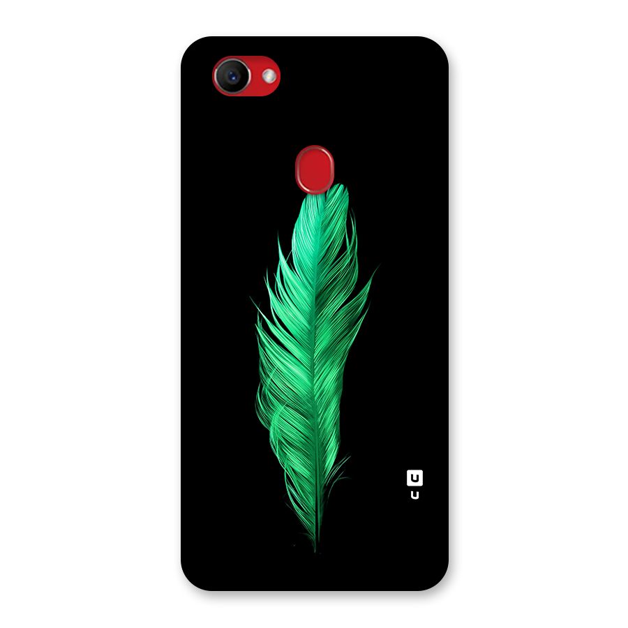 Beautiful Green Feather Back Case for Oppo F7