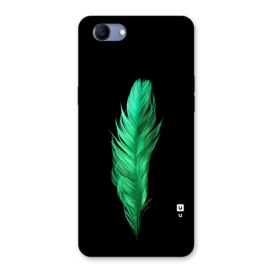 Beautiful Green Feather Back Case for Realme 1