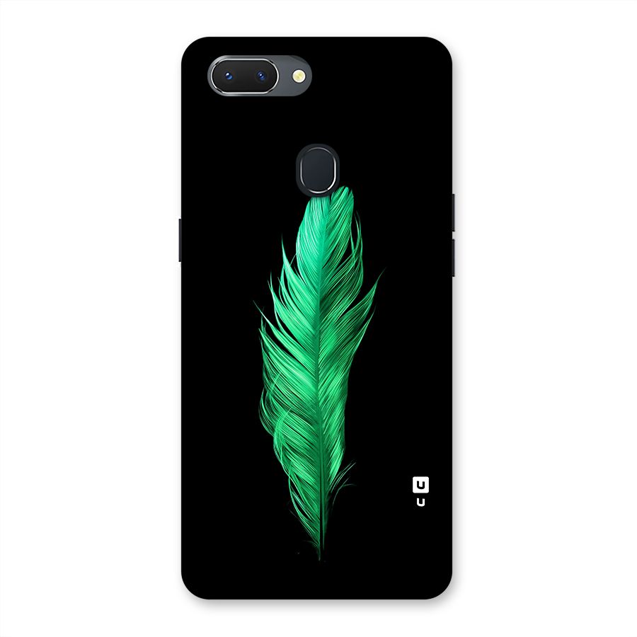 Beautiful Green Feather Back Case for Realme 2