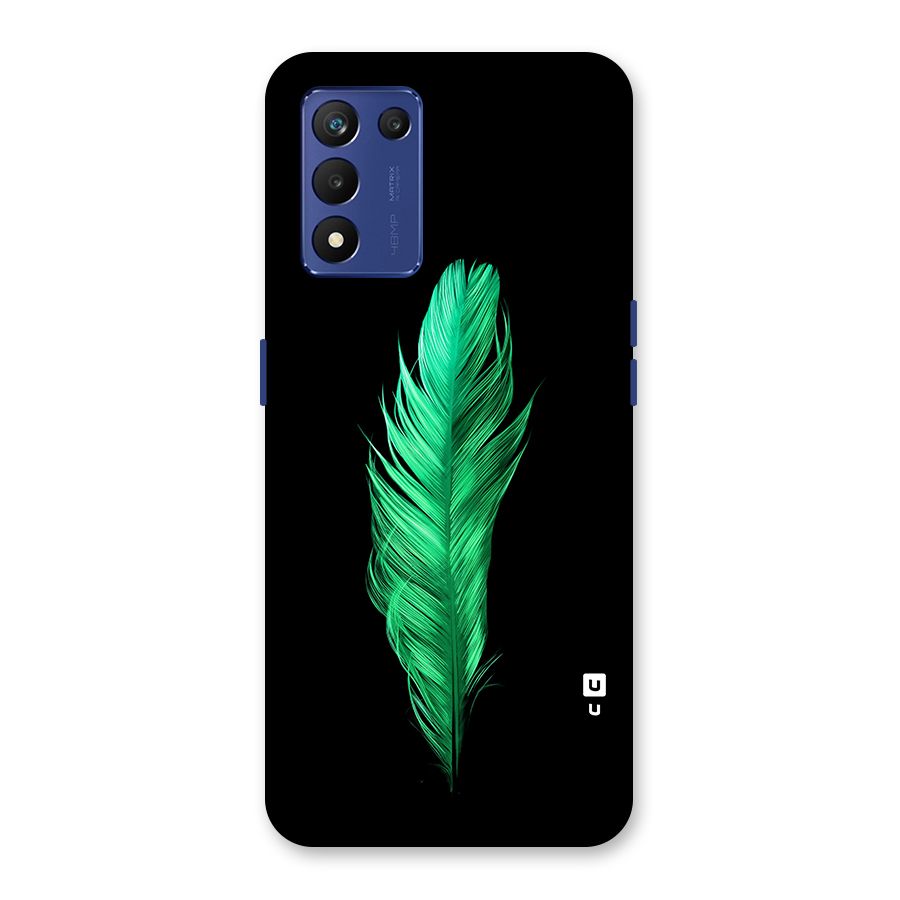 Beautiful Green Feather Back Case for Realme 9 5G Speed