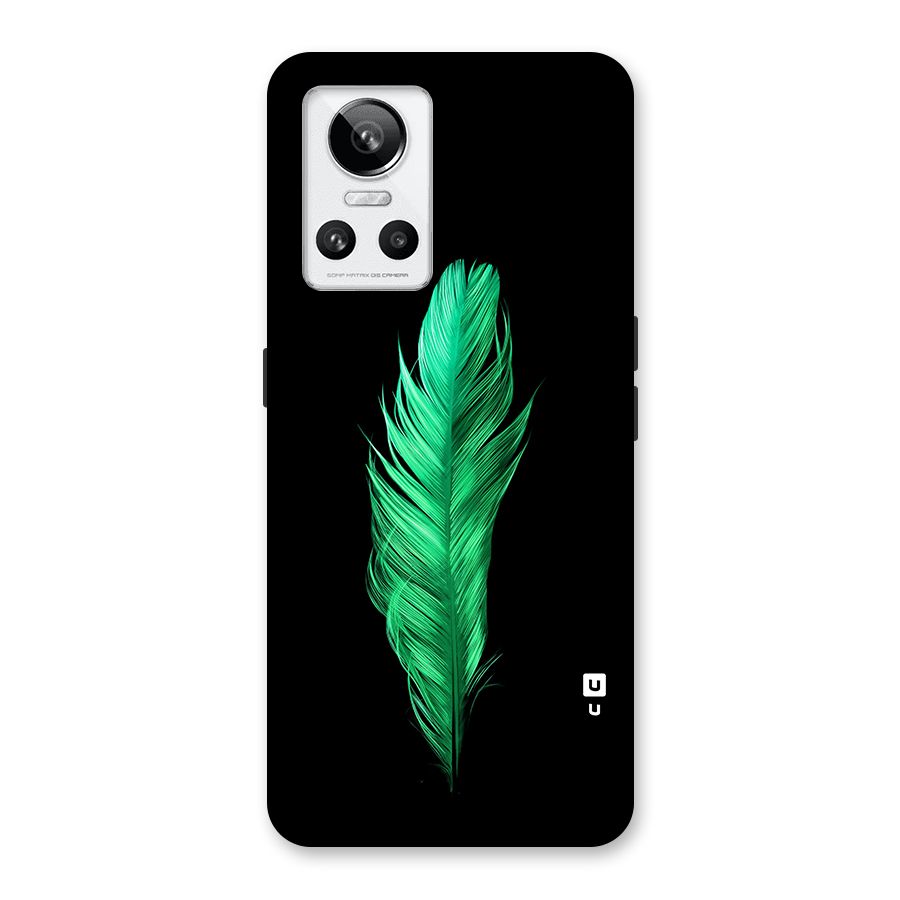 Beautiful Green Feather Back Case for Realme GT Neo 3