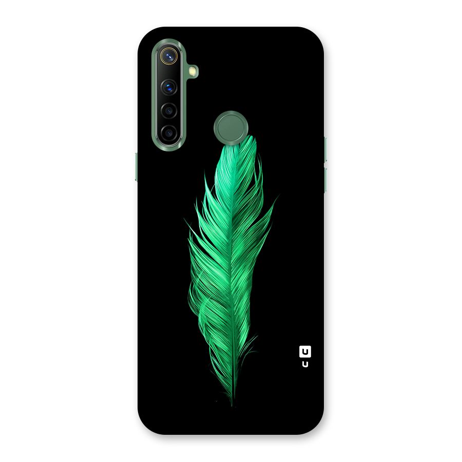 Beautiful Green Feather Back Case for Realme Narzo 10