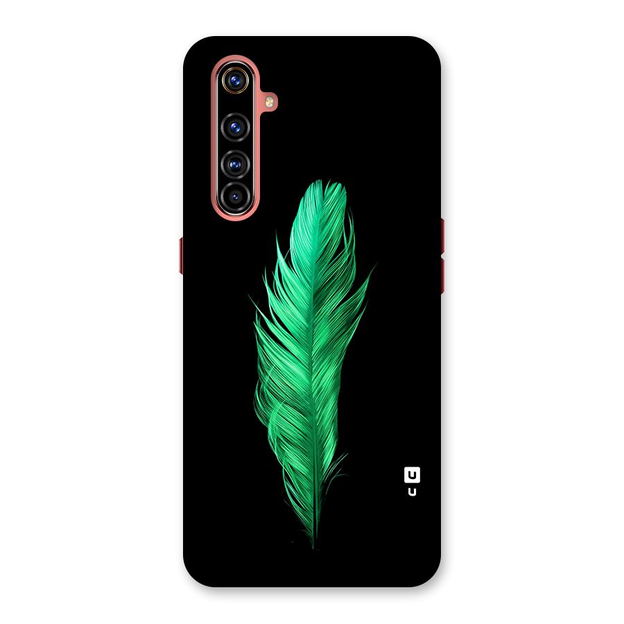 Beautiful Green Feather Back Case for Realme X50 Pro