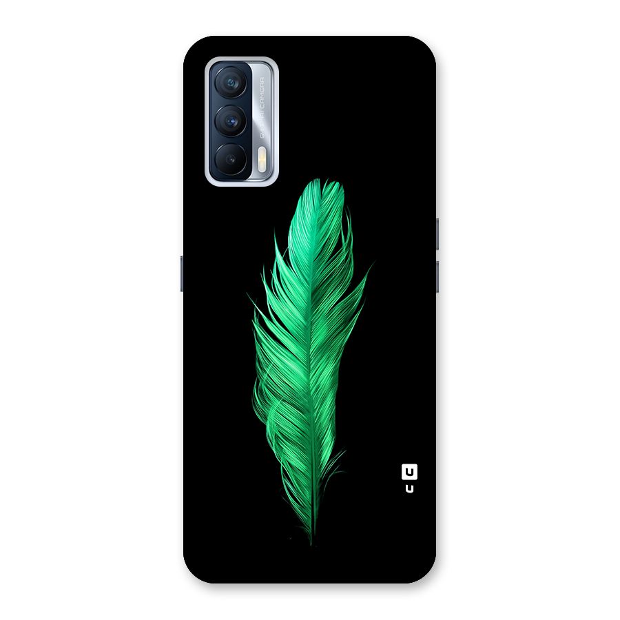 Beautiful Green Feather Back Case for Realme X7