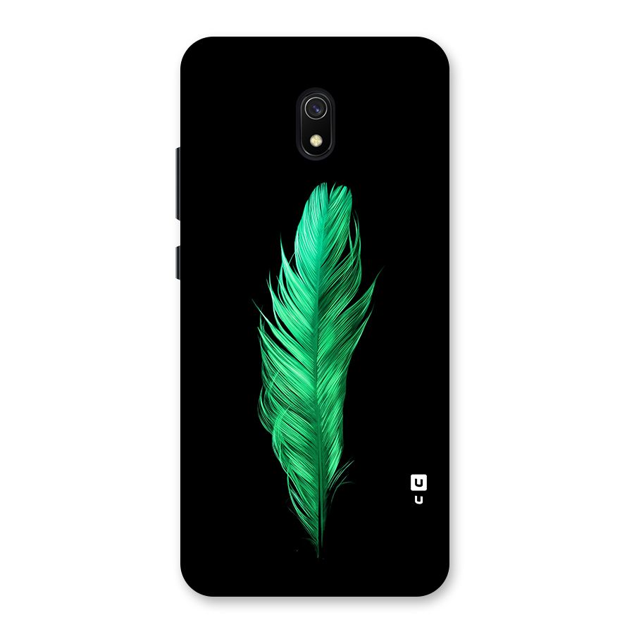 Beautiful Green Feather Back Case for Redmi 8A