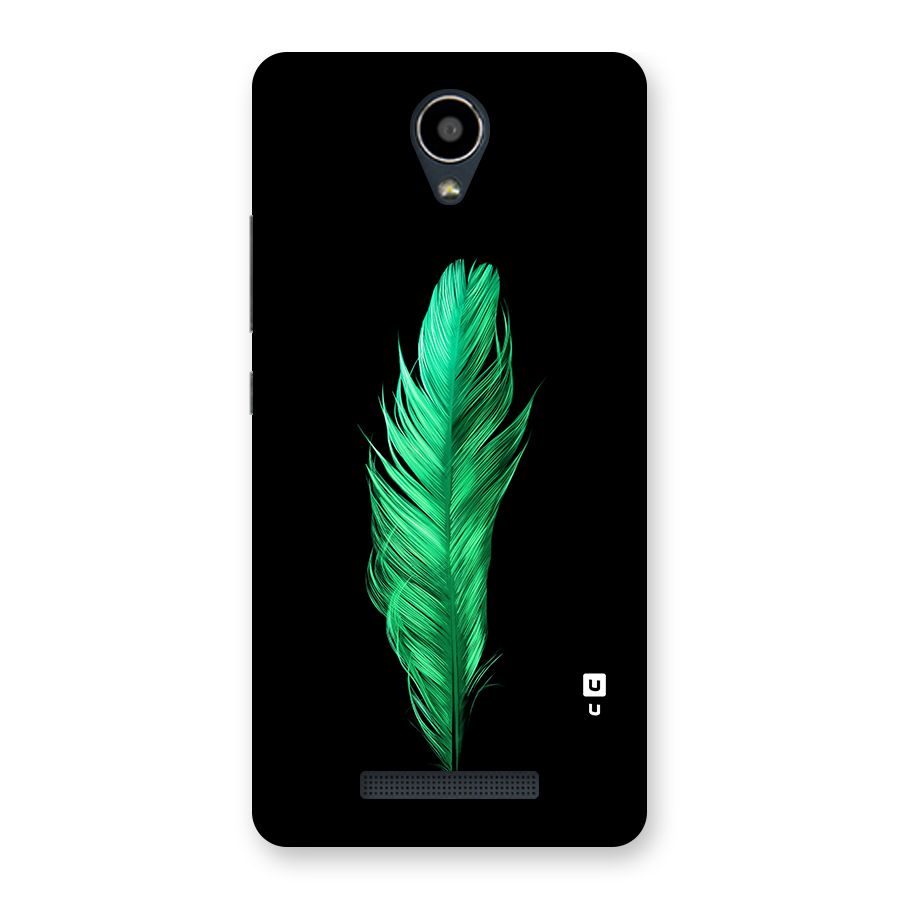 Beautiful Green Feather Back Case for Redmi Note 2