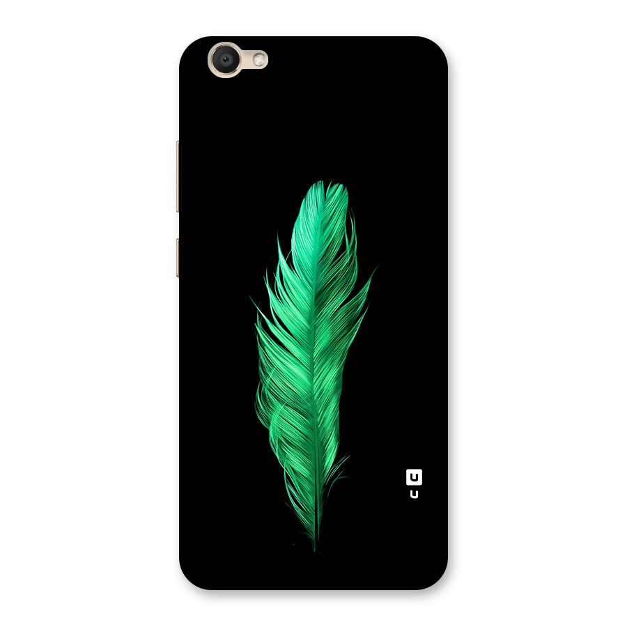 Beautiful Green Feather Back Case for Vivo V5