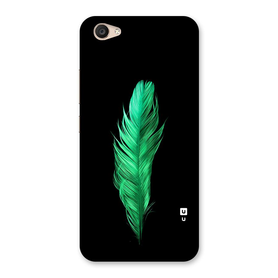 Beautiful Green Feather Back Case for Vivo V5 Plus