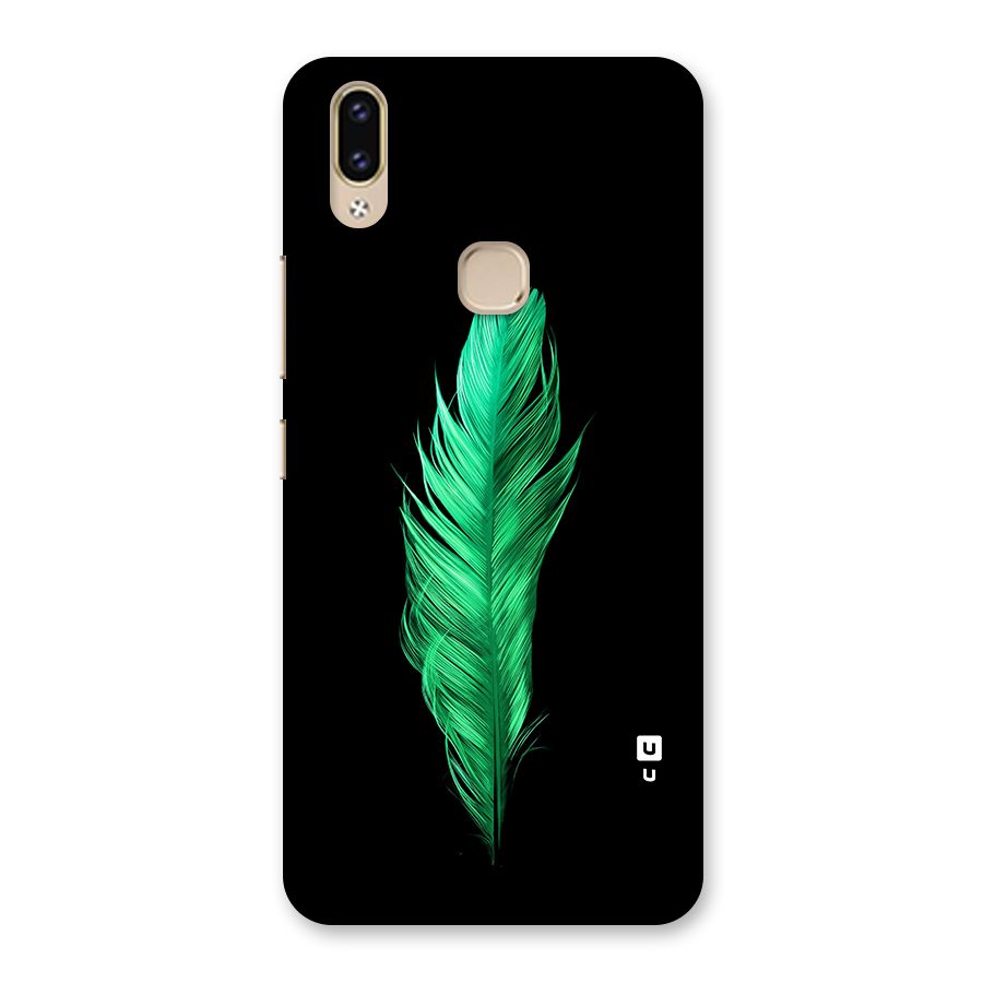 Beautiful Green Feather Back Case for Vivo V9 Youth