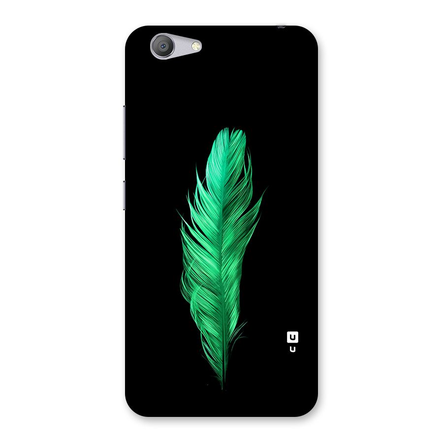 Beautiful Green Feather Back Case for Vivo Y53