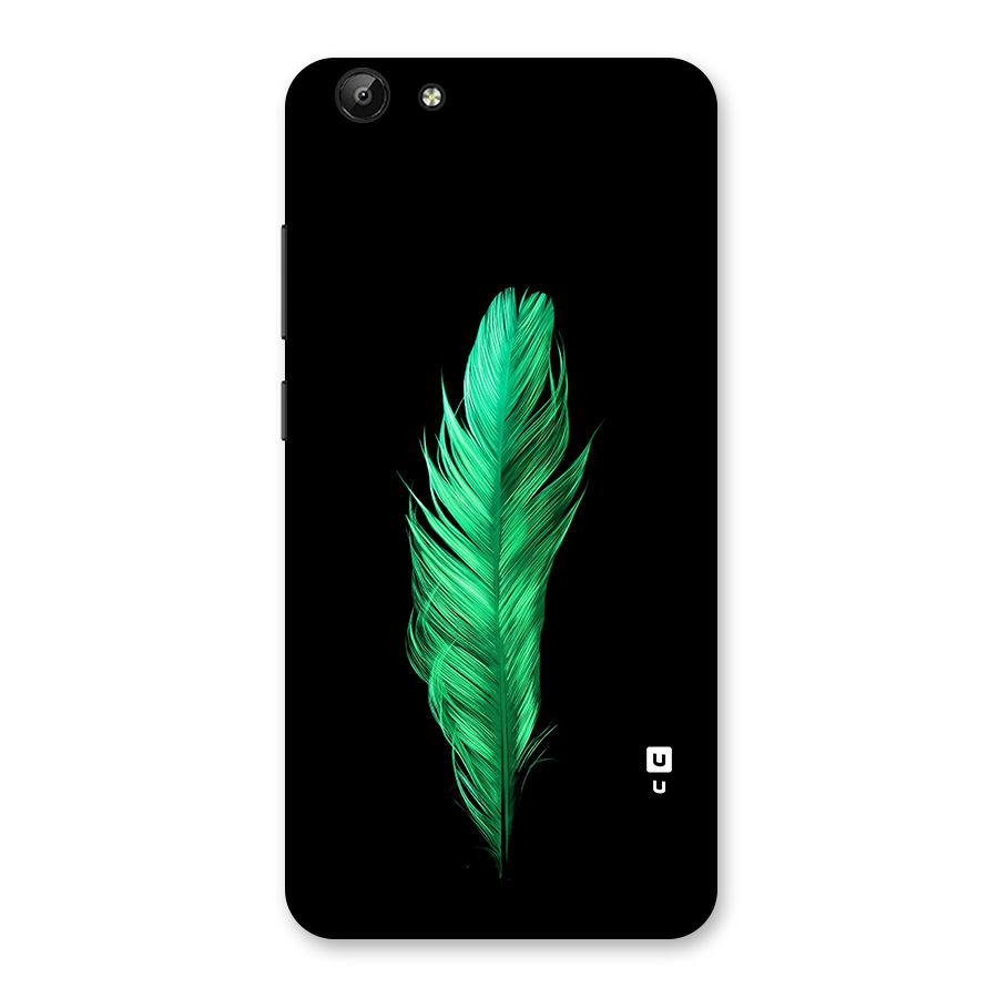 Beautiful Green Feather Back Case for Vivo Y69