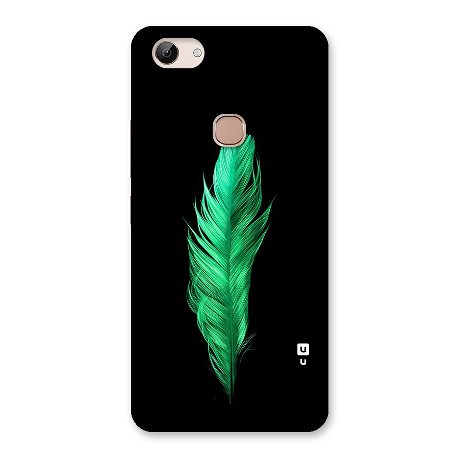 Beautiful Green Feather Back Case for Vivo Y83
