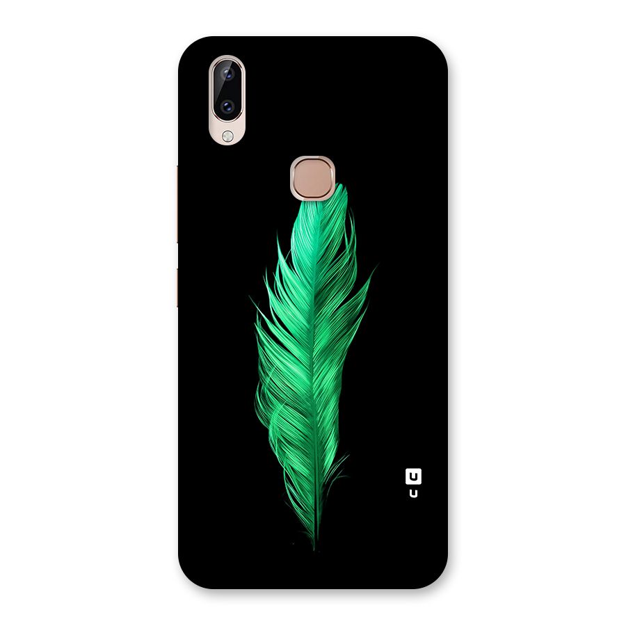 Beautiful Green Feather Back Case for Vivo Y83 Pro