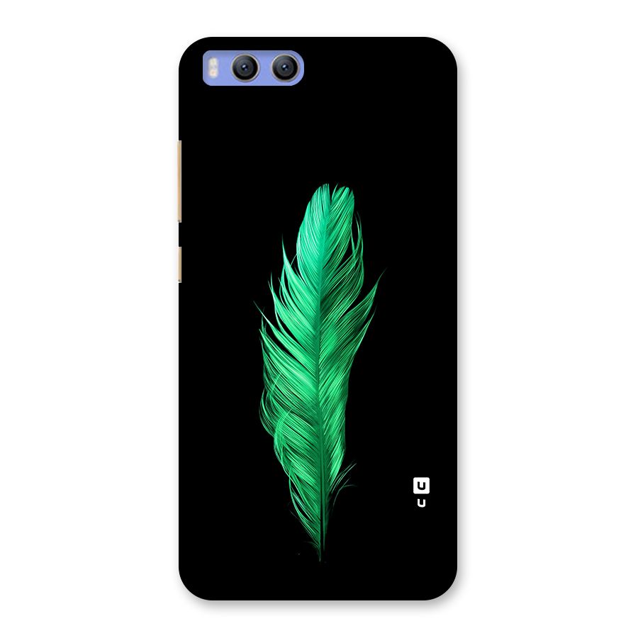 Beautiful Green Feather Back Case for Xiaomi Mi 6
